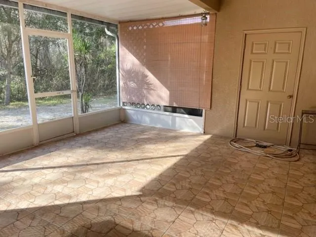 a view of empty room