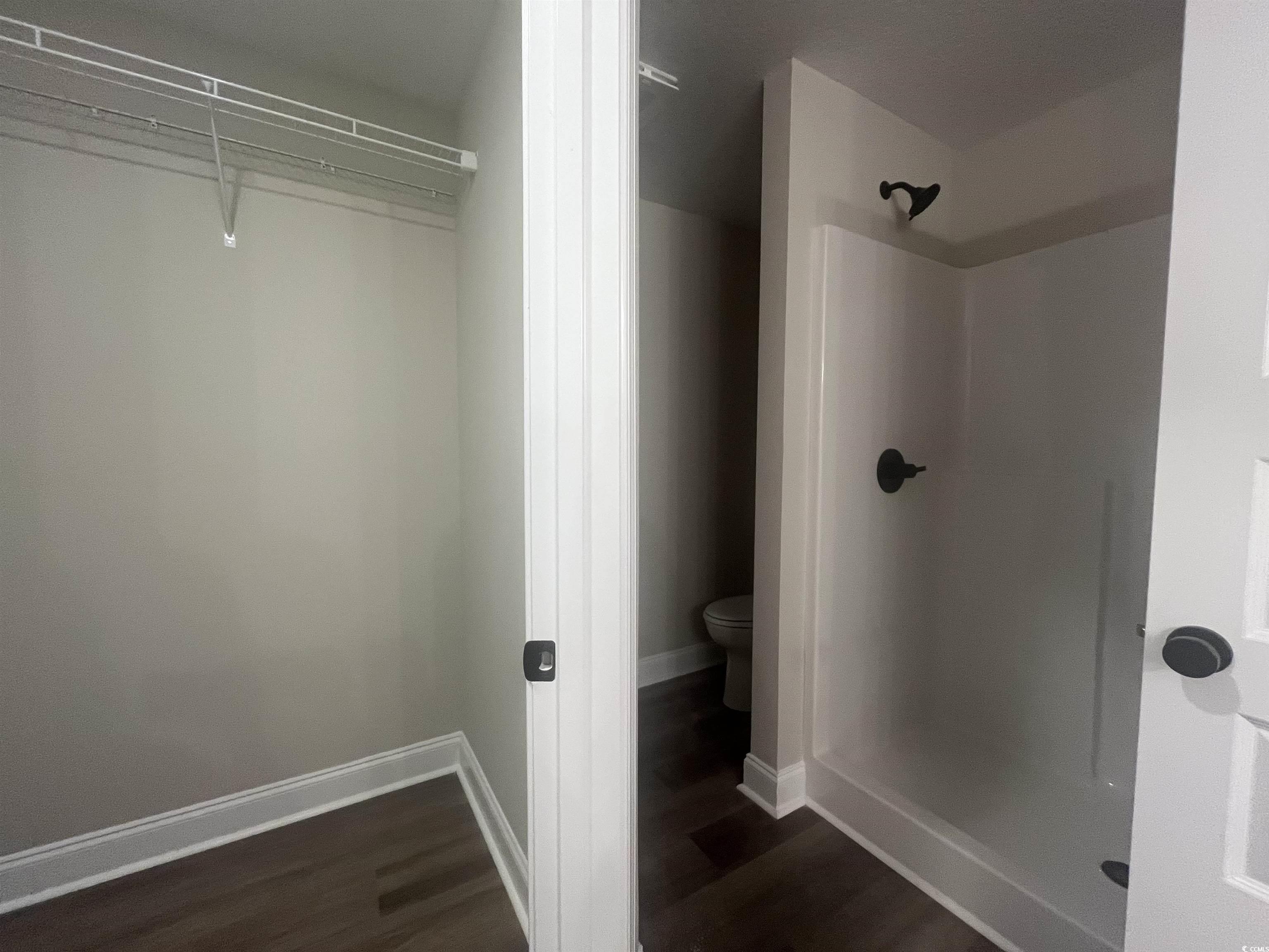2925 Hughes Gasque Road Aynor, SC 29511 - Photo 8 of 12 Full bath featuring a stall shower, wood finished