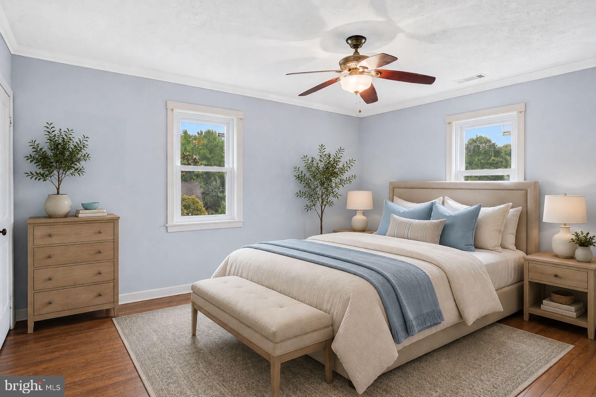 8965 Poorhouse Road Port Tobacco, MD 20677 - Photo 11 of 18 a bedroom with a bed and a dresser