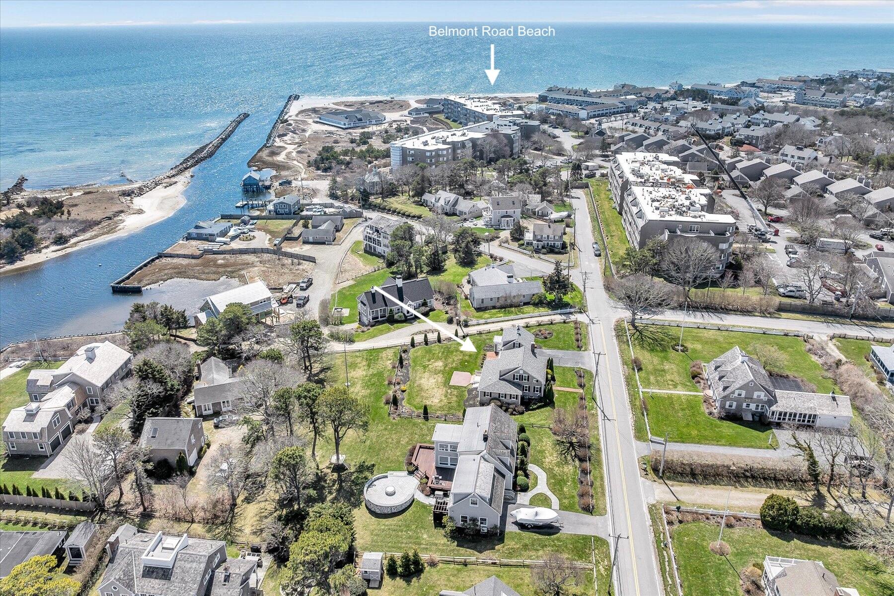 25 Riverside Drive West Harwich, MA 02671 - Photo 4 of 41 an aerial view of residential houses with outdoor space