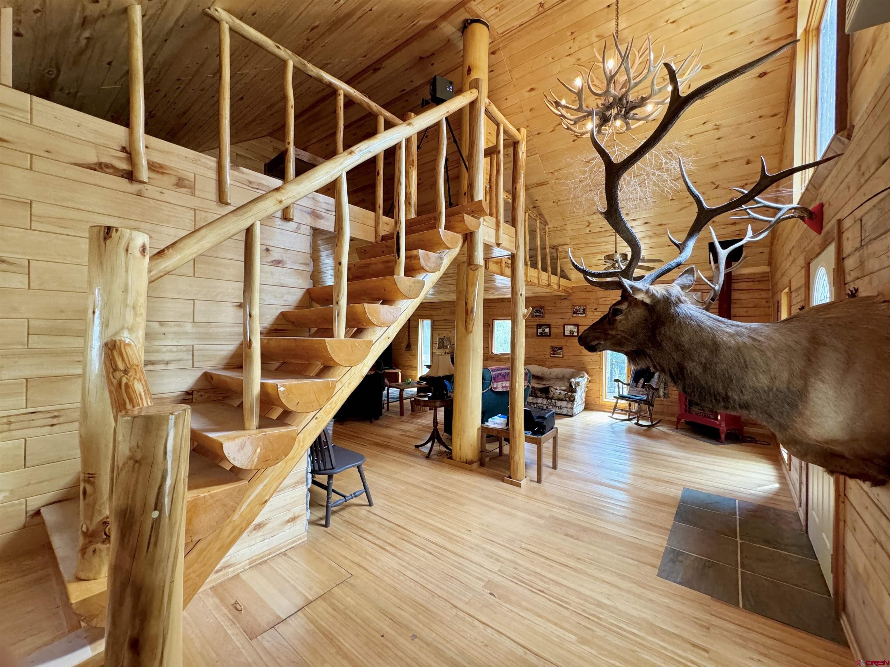 0 Forest Road Del Norte, CO 81132 - Photo 19 of 40 a view of entryway and hall with wooden floor