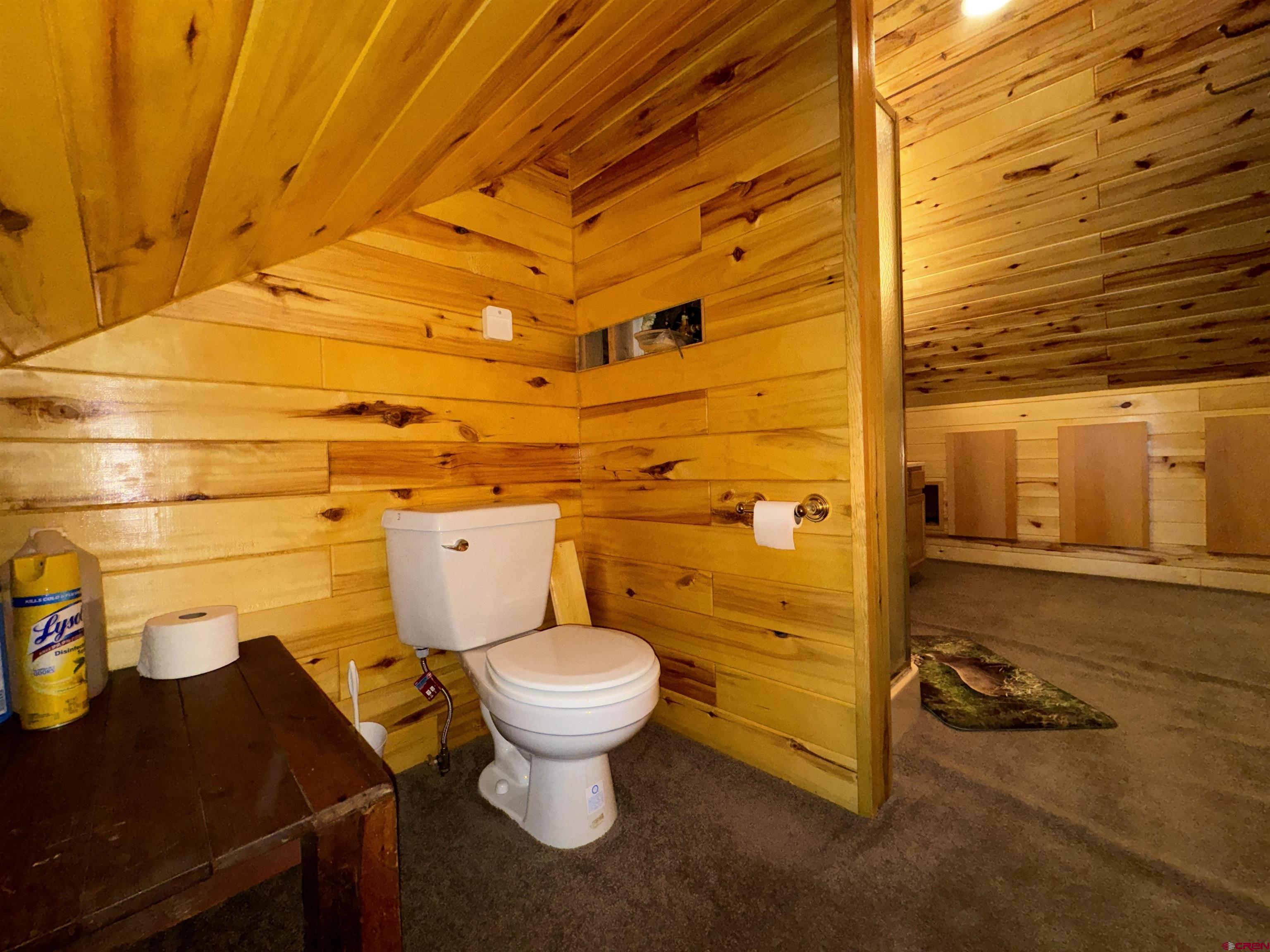0 Forest Road Del Norte, CO 81132 - Photo 34 of 40 a bathroom with a toilet and a sink