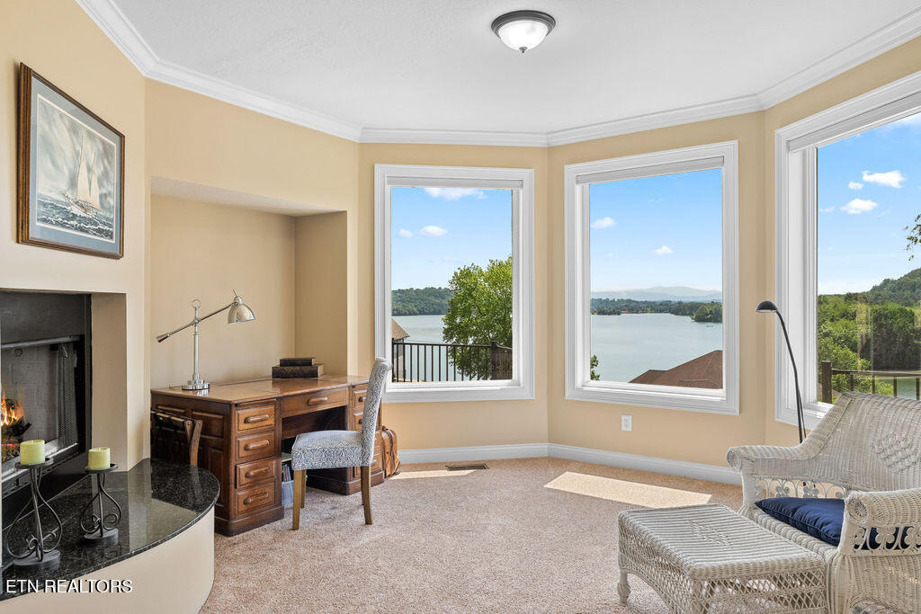 515 Dudala Circle Loudon, TN 37774 - Photo 23 of 48 Primary Suite w/Double Sided fireplace