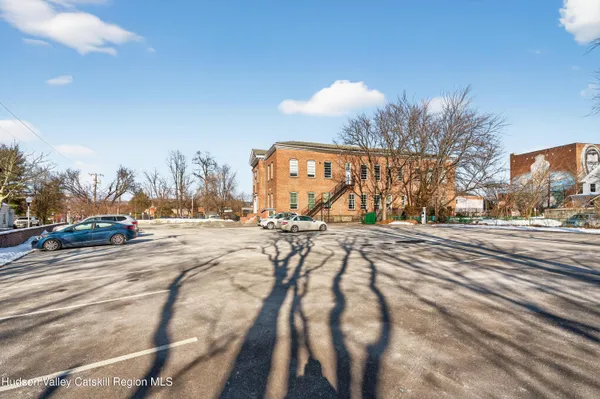 a view of a house with a park