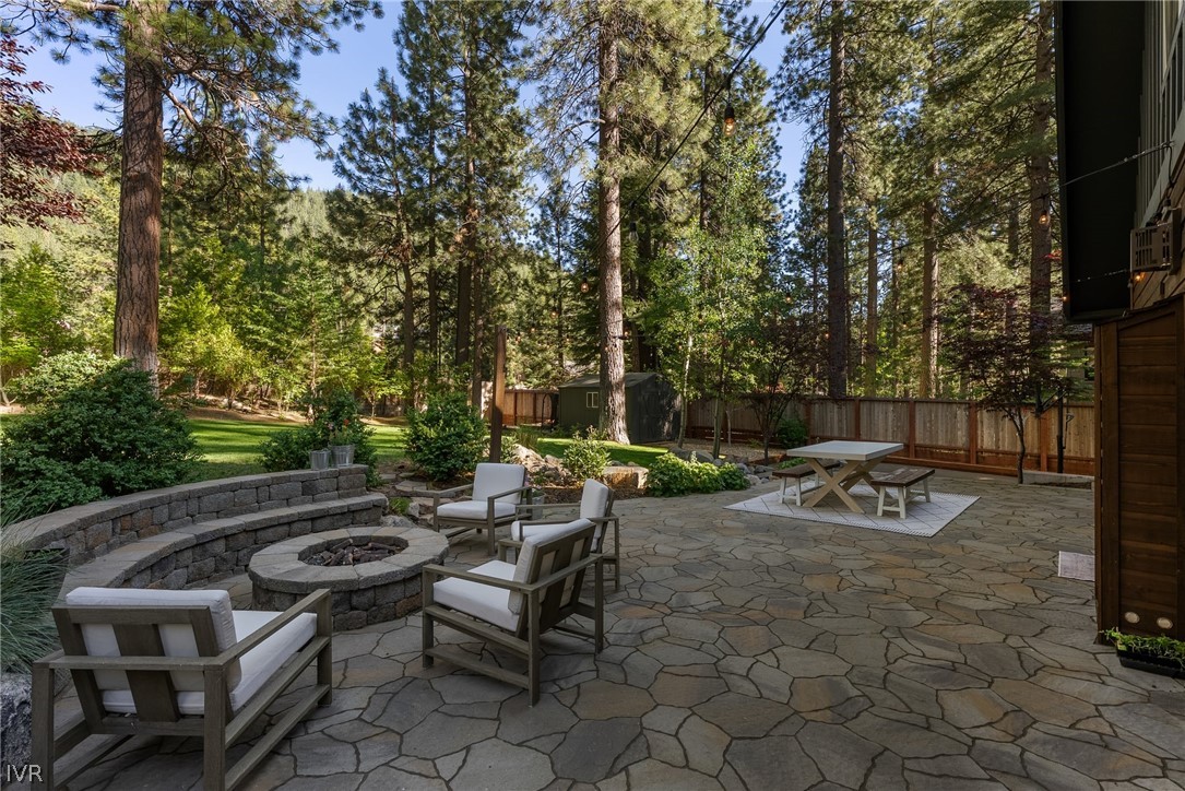 178 Tramway Road Incline Village, NV 89451 - Photo 36 of 38 Firepit