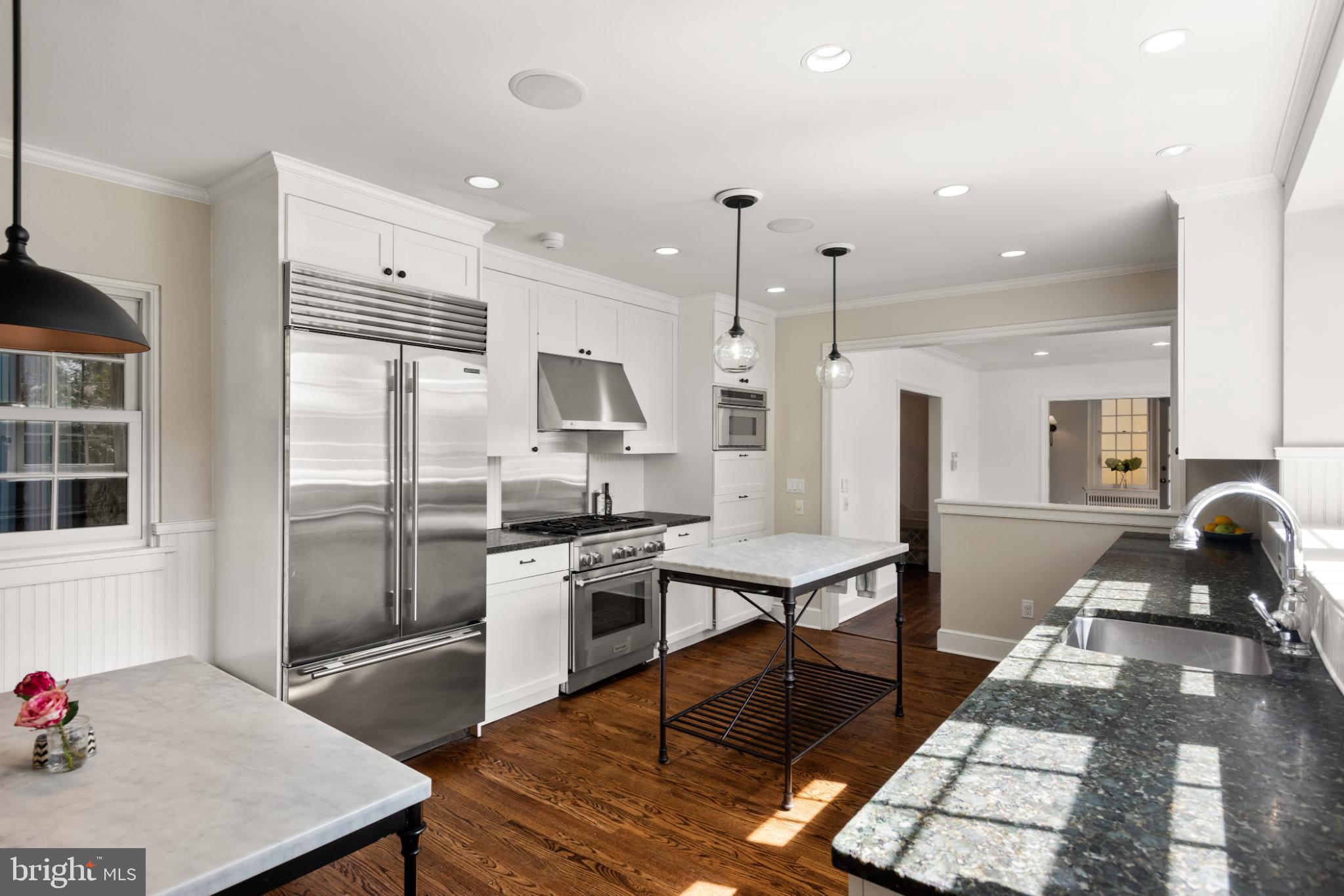 315 Caversham Road Bryn Mawr, PA 19010 - Photo 20 of 55 Sleek modern kitchen with elegant finishes.