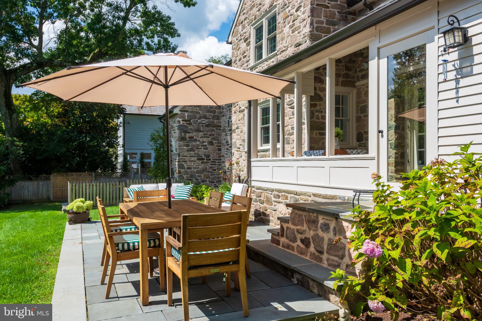 315 Caversham Road Bryn Mawr, PA 19010 - Photo 49 of 55 Charming patio oasis for outdoor gatherings.