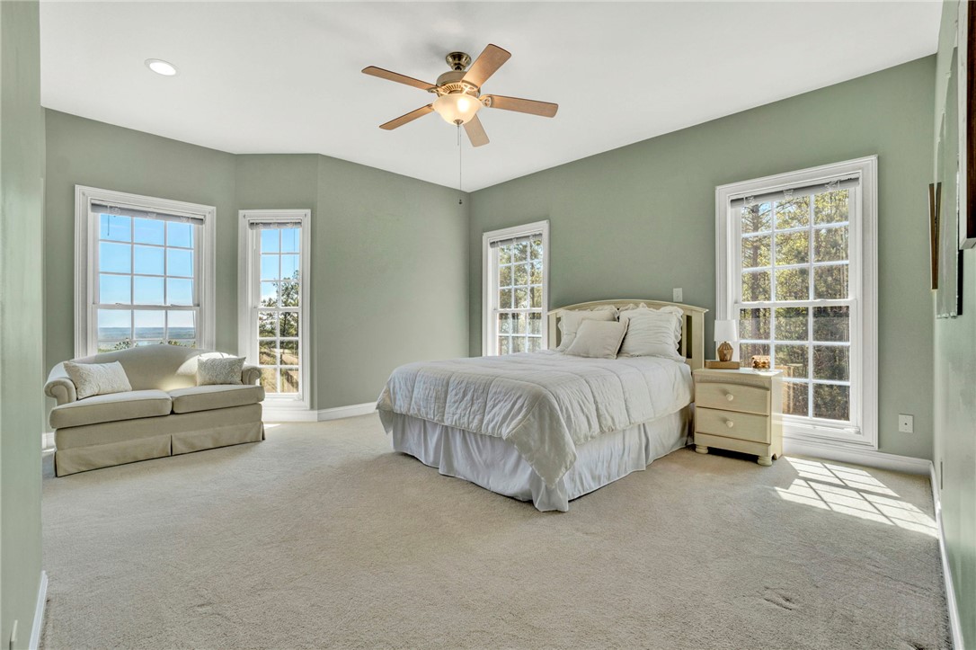 603 Tamassee Ridge Way Salem, SC 29676 - Photo 28 of 46 This airy primary bedroom features ample natural light and plush carpeting.