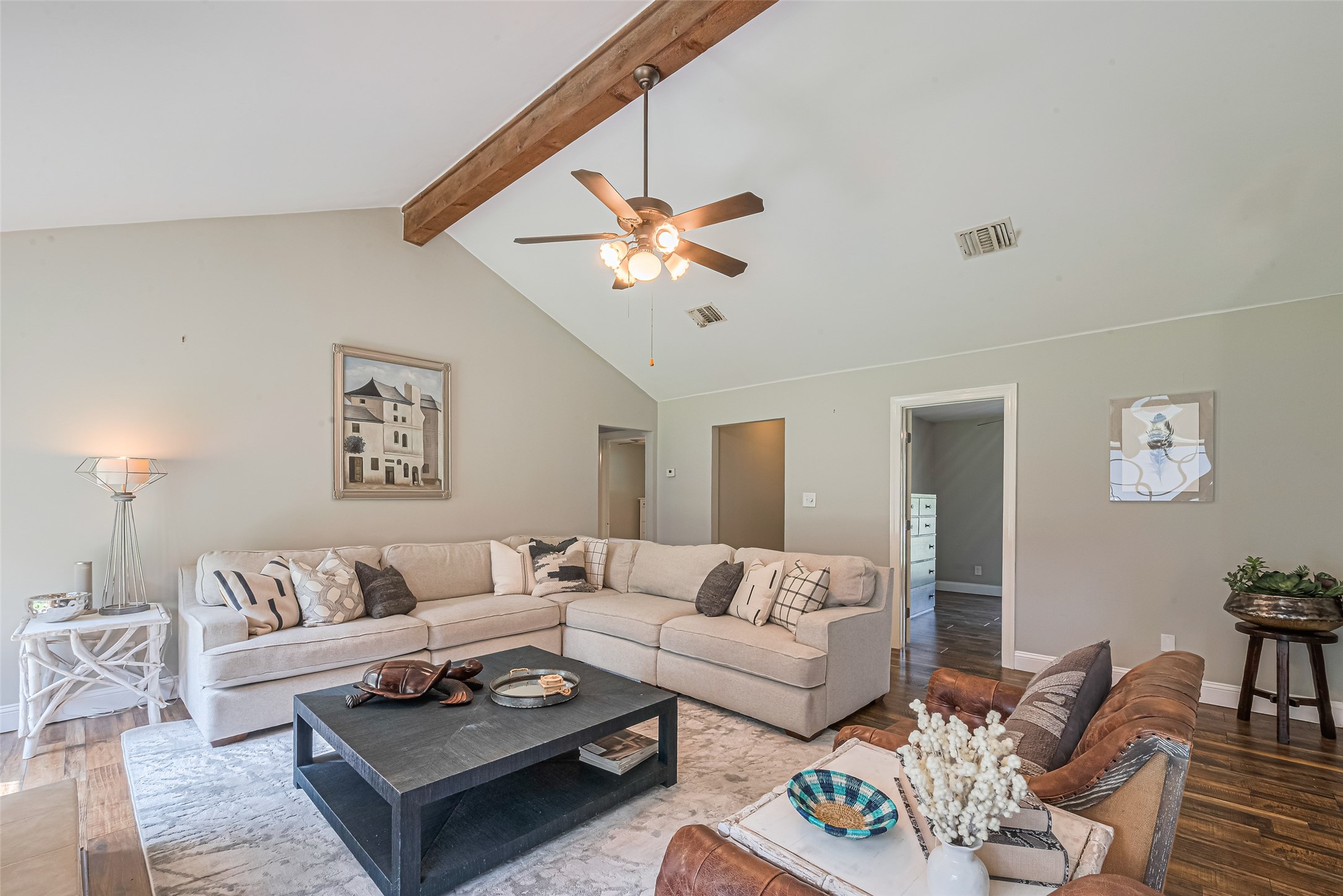 24314 Anderson Street Huffman, TX 77336 - Photo 13 of 48 a living room with furniture and a rug