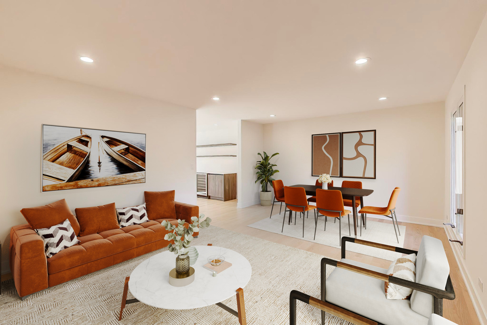 73 Augusta Drive Deerfield, IL 60015 - Photo 11 of 39 a living room with furniture and wooden floor