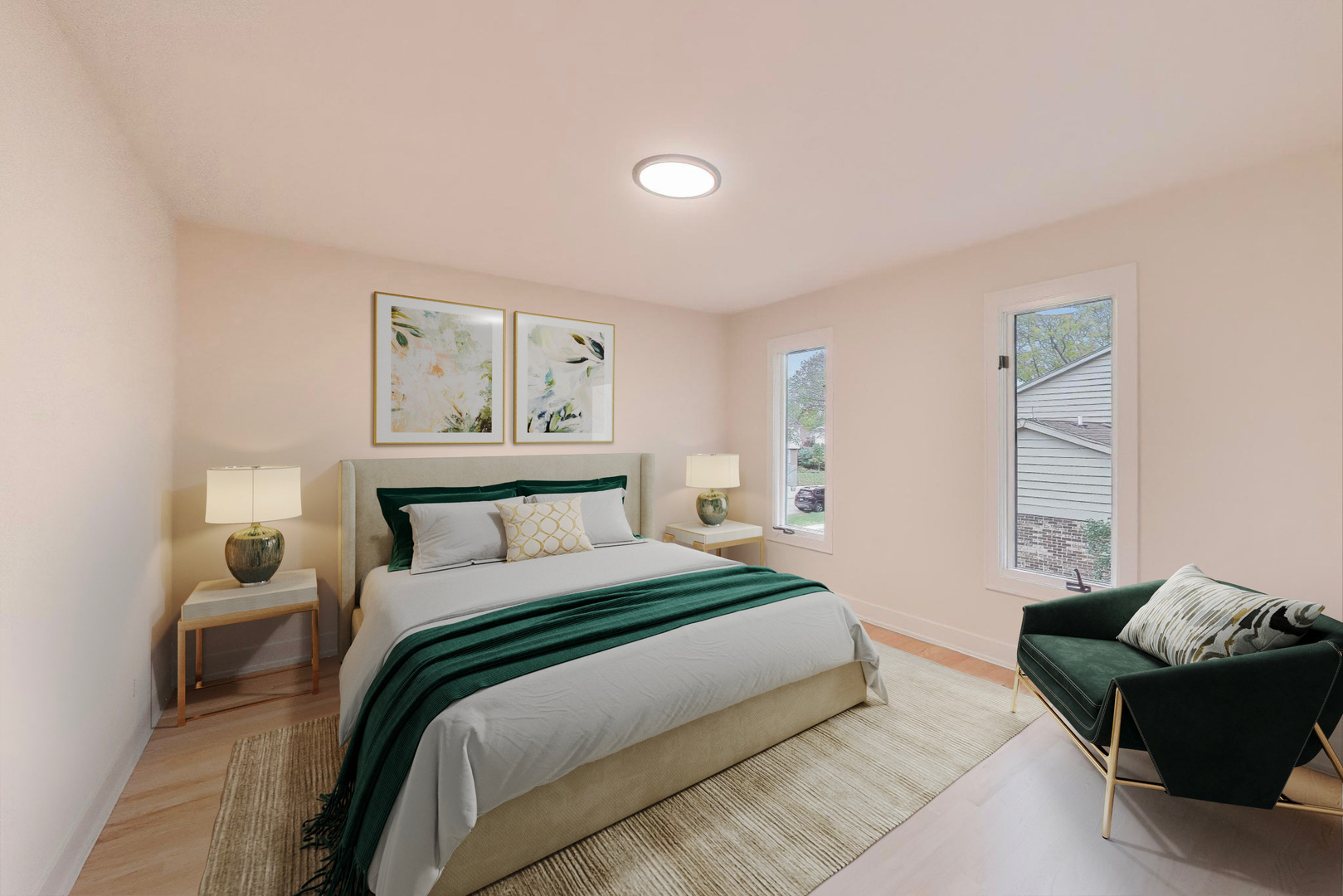 73 Augusta Drive Deerfield, IL 60015 - Photo 25 of 39 a bedroom with a bed and window