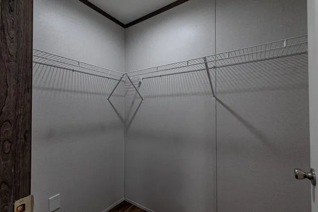 a view of a rack on the wall