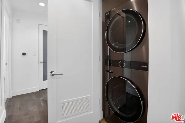 a front view of a multi story building