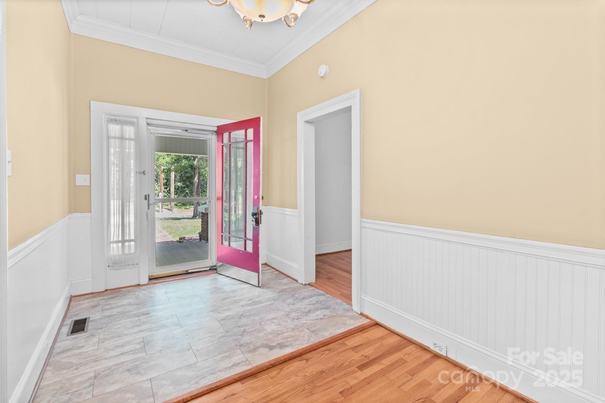 405 7th Street Spencer, NC 28159 - Photo 10 of 39 a view of livingroom with wooden floor