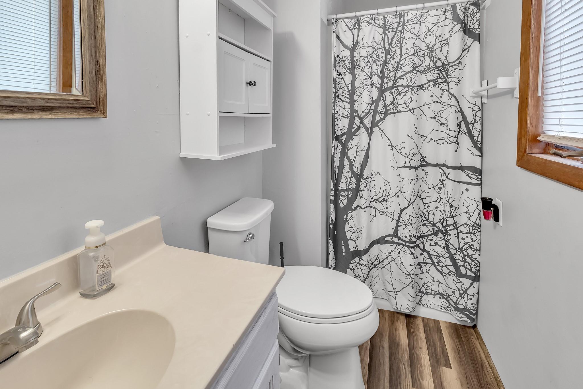 670 Thompson Cove Road Clyde, NC 28721 - Photo 25 of 45 a white toilet sitting next to a bathroom sink