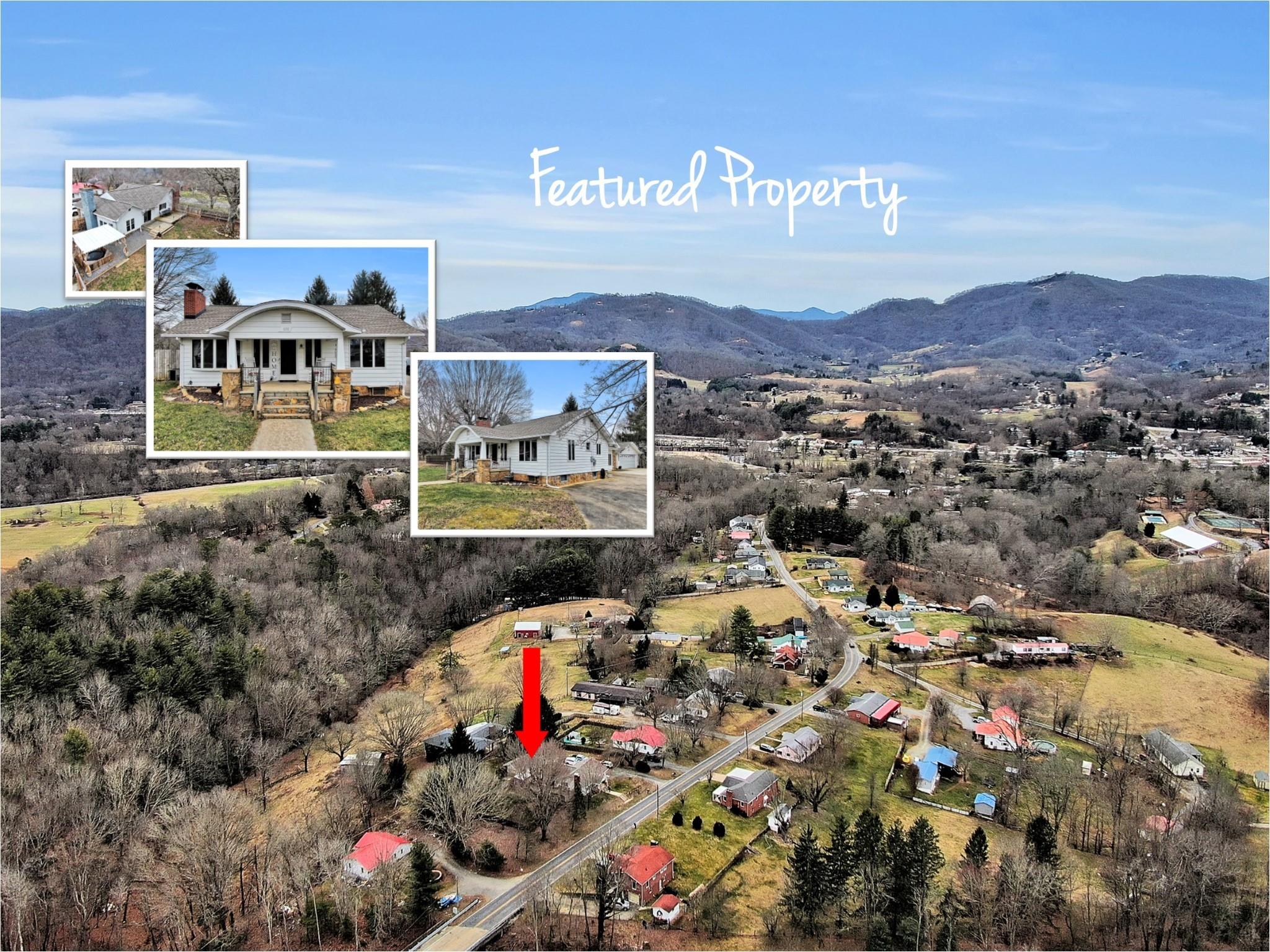 670 Thompson Cove Road Clyde, NC 28721 - Photo 40 of 45 an aerial view of a city
