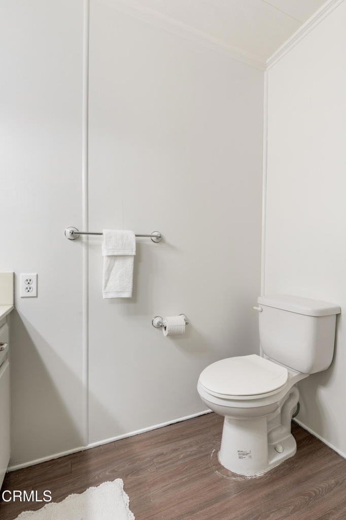 1202 Loma Drive, Unit 42 Ojai, CA 93023 - Photo 16 of 28 a white toilet sitting next to a shower