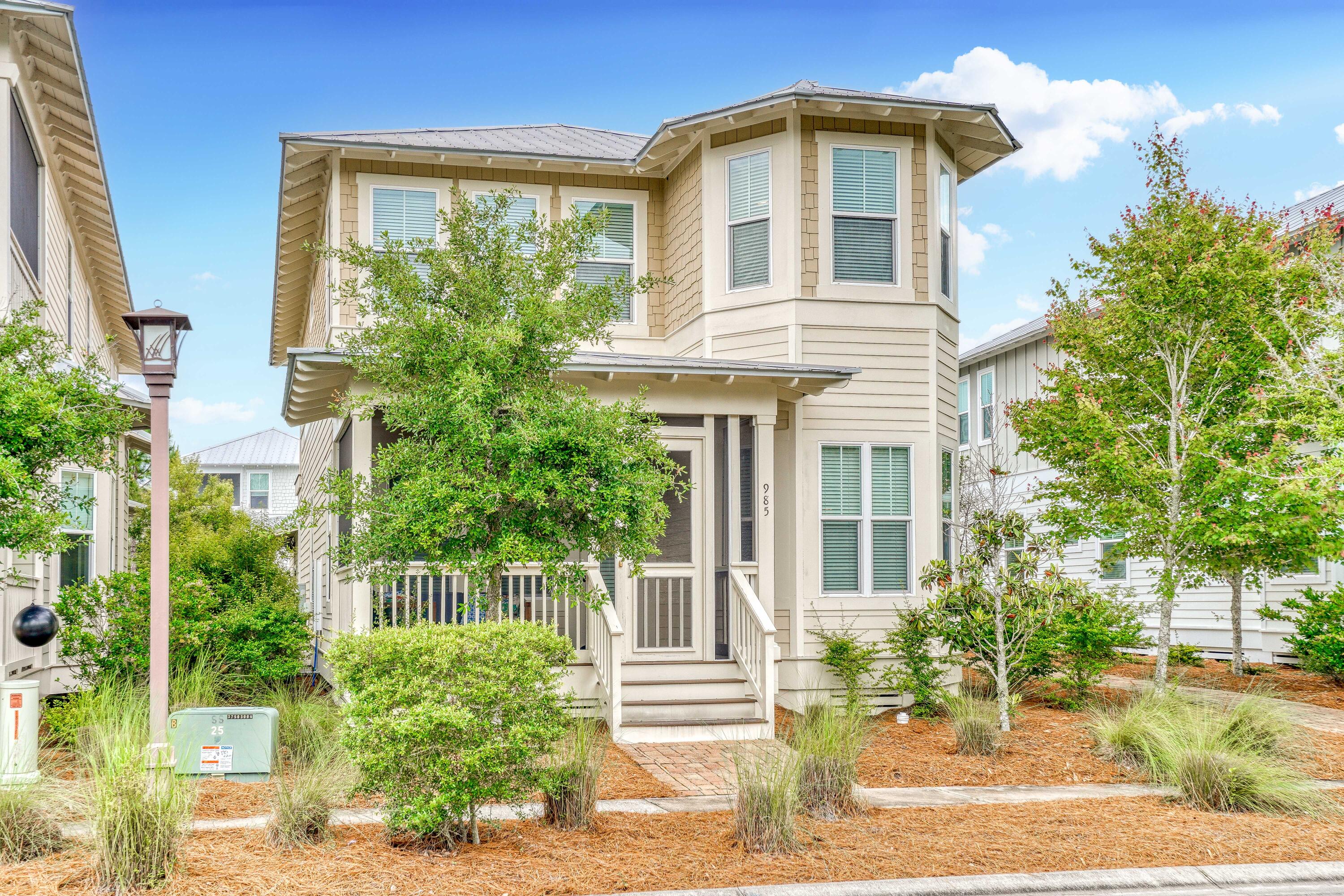 985 Sandgrass Boulevard Santa Rosa Beach, FL 32459 - Photo 2 of 65 front view of a house