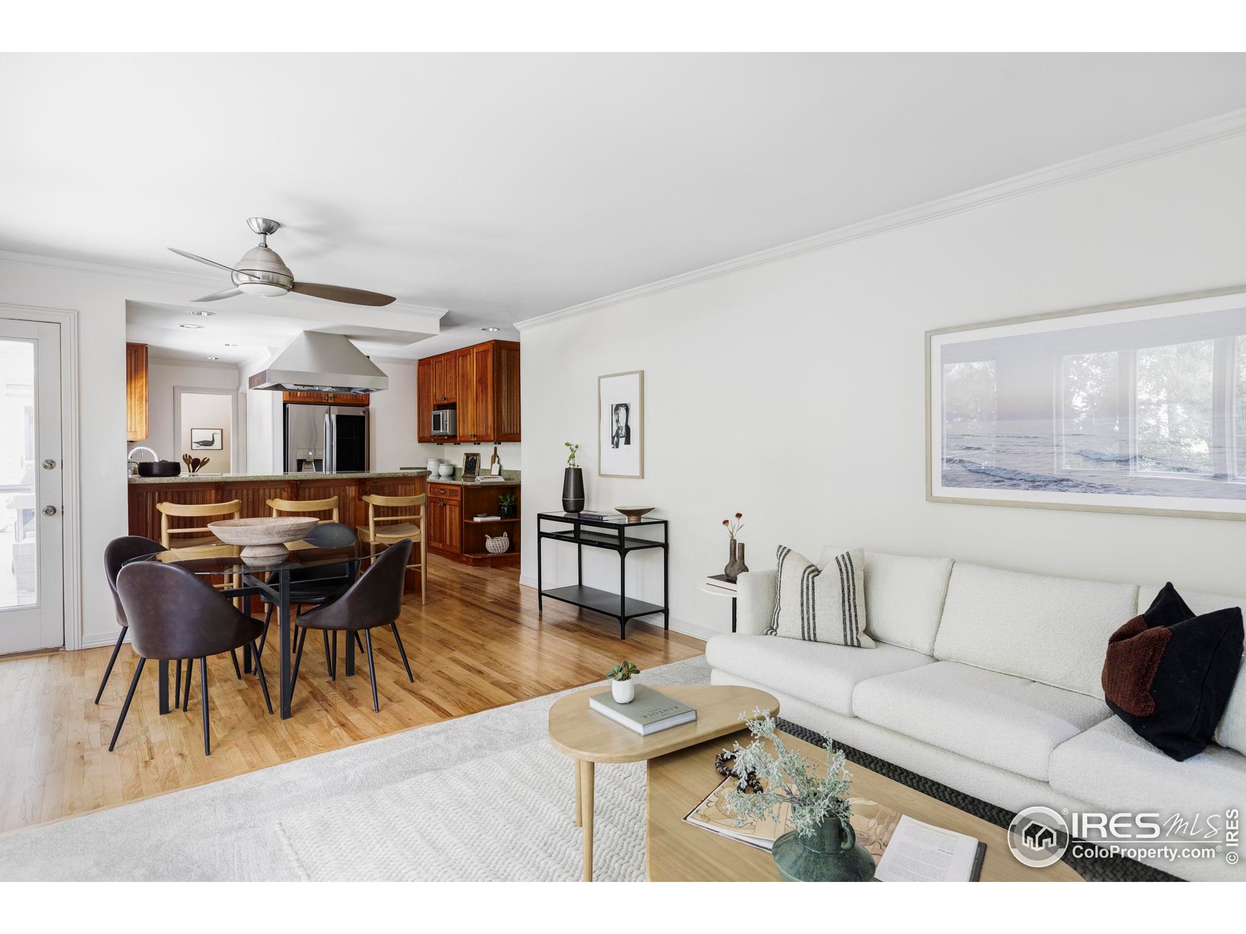 2672 Winding Trail Drive Boulder, CO 80304 - Photo 18 of 31 a living room with furniture and wooden floor