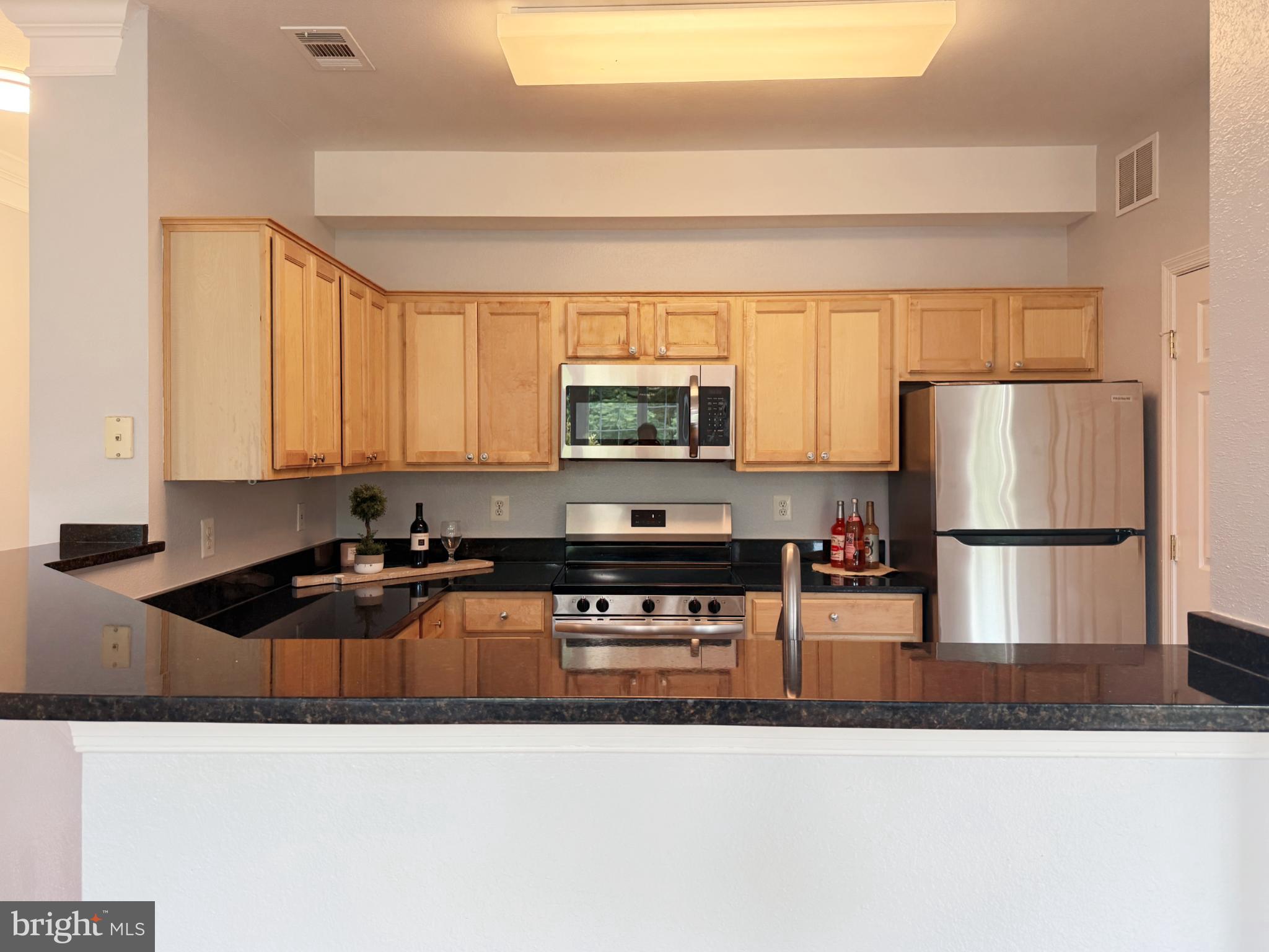 1530 Spring Gate Dr., Unit 9317 McLean, VA 22102 - Photo 17 of 55 Modern kitchen with sleek finishes.