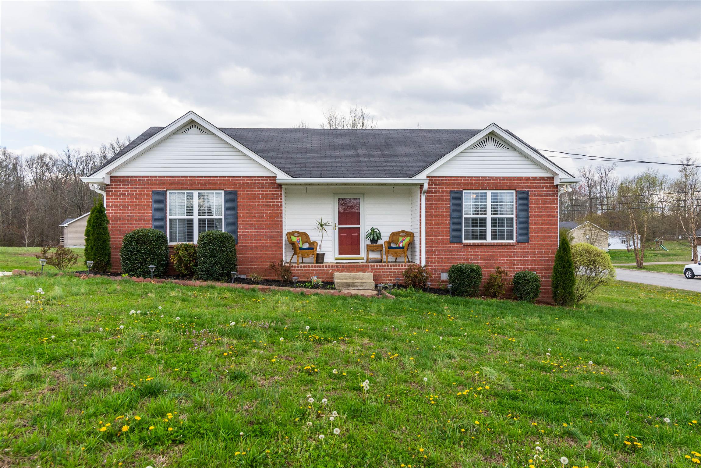 1355 Cedar Grove Road Lebanon, TN 37087 - Photo 1 of 12 a front view of a house with a yard
