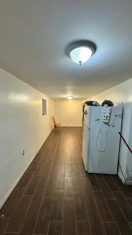 a view of wooden floor in a room