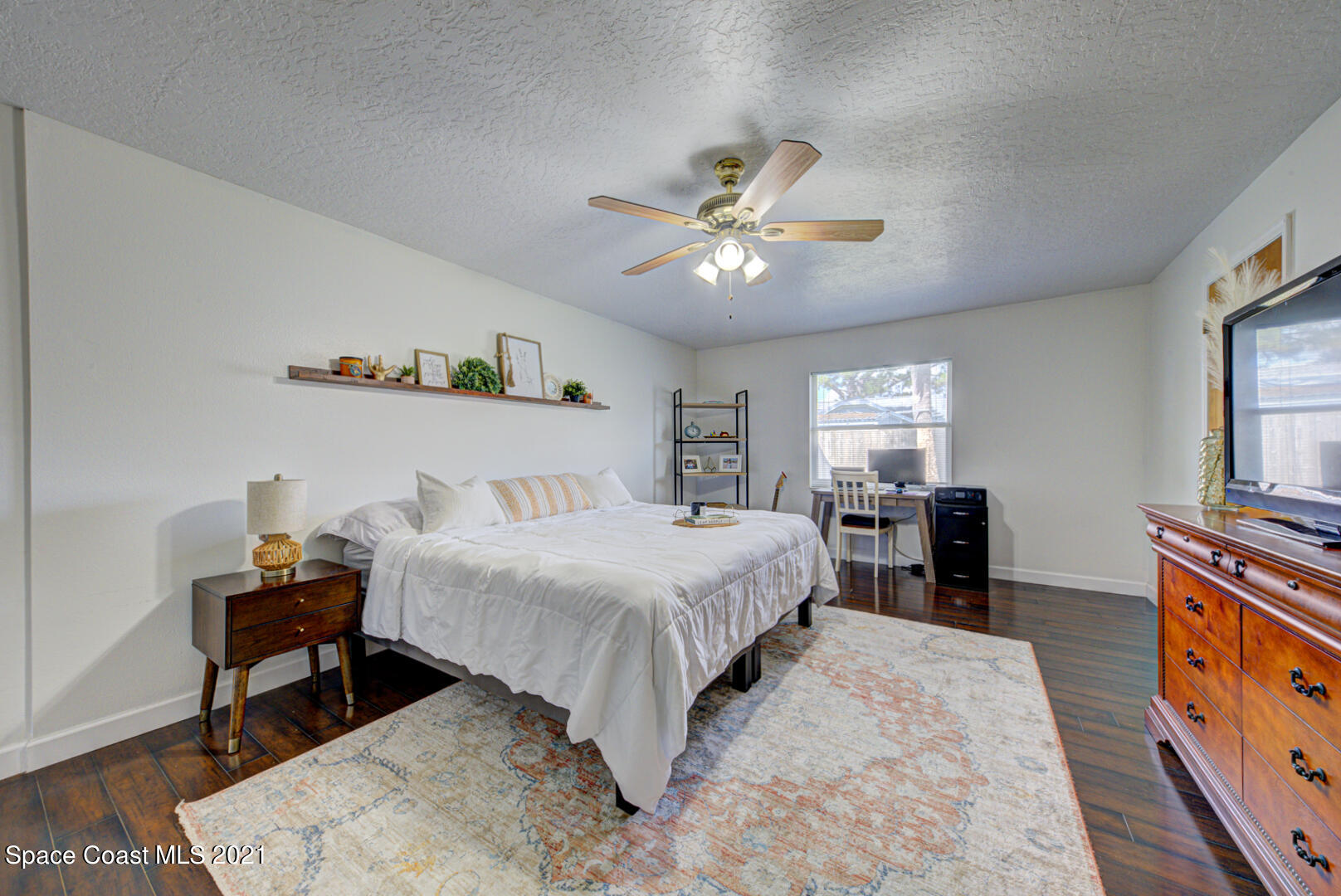 860 Croton Road Rockledge, FL 32955 - Photo 19 of 24 master bedroom with fan