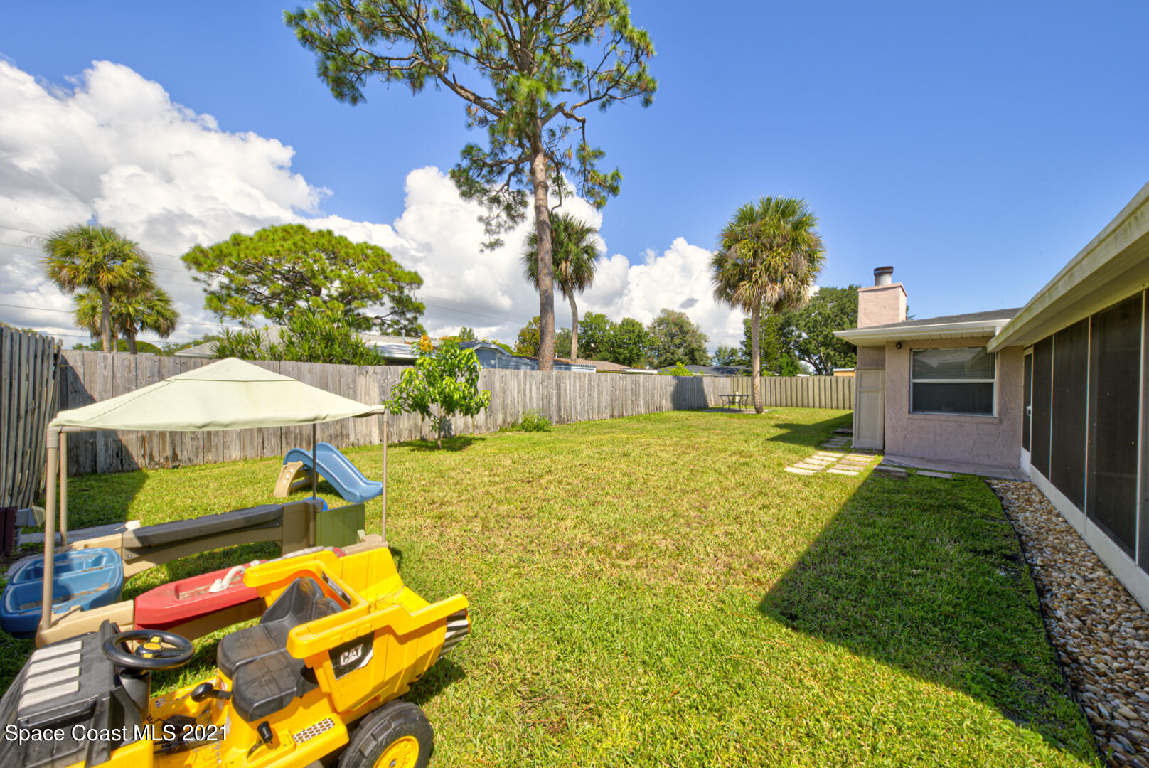 860 Croton Road Rockledge, FL 32955 - Photo 22 of 24 back yard