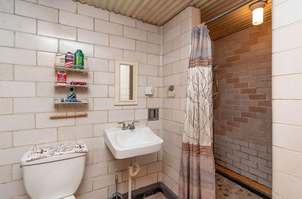 767 Virginia Avenue Rochester, PA 15074 - Photo 15 of 16 a bathroom with a sink toilet and shower