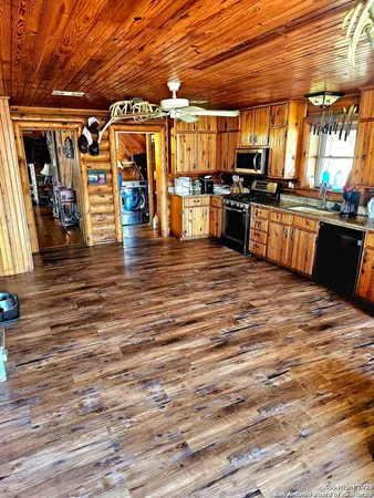 a building with an outdoor space