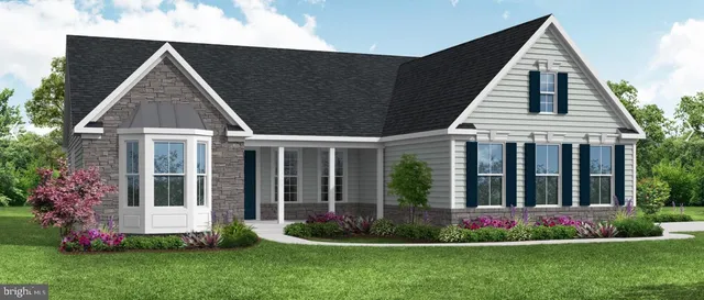 a view of a house with garden