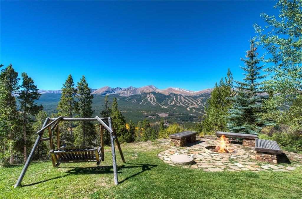 189 Juniata Circle Breckenridge, CO 80424 - Photo 31 of 35 a view of a garden with a patio