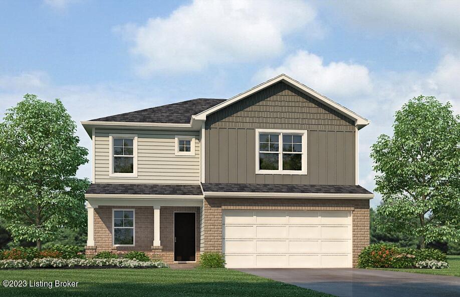 137 Coral Rdg Way Brooks, KY 40109 - Photo 1 of 32 X423-Elevation-D5-2CARFL-CS3