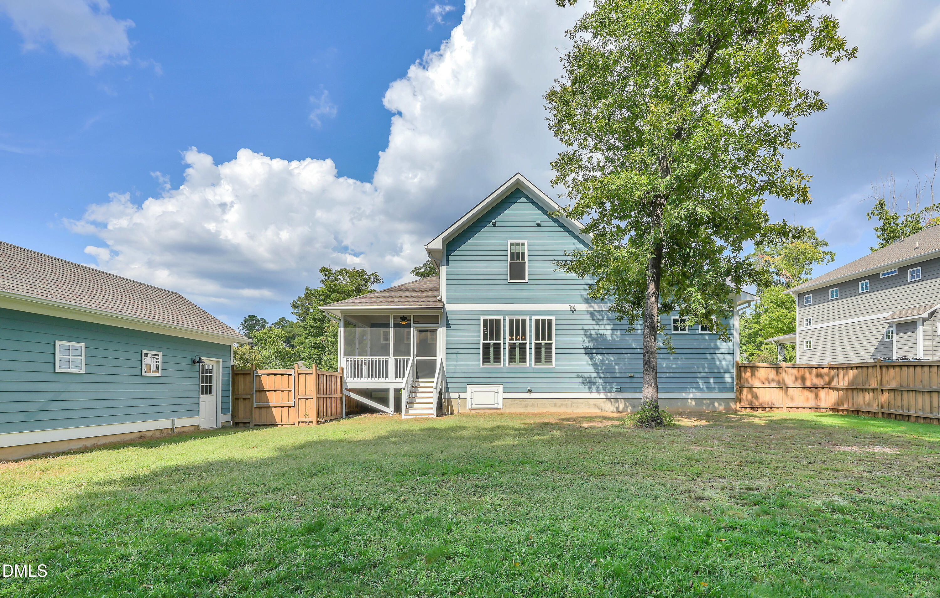 609 Jerome Road Durham, NC 27713 - Photo 32 of 40 Backyard is Fully Fenced