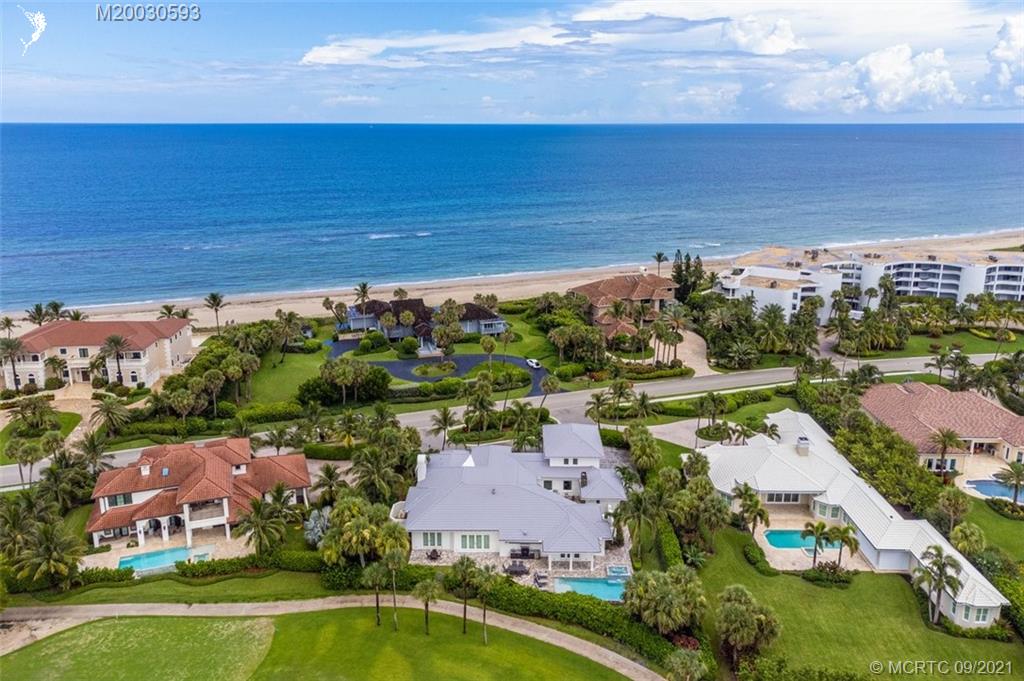 1904 Southeast Sailfish Point Boulevard Stuart, FL 34996 - Photo 64 of 72 an aerial view of house with yard swimming pool and outdoor seating