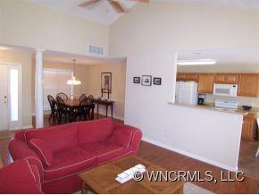 93 Morning Mist Road Fletcher, NC 28732 - Photo 6 of 12 a view of kitchen with furniture and wooden floor