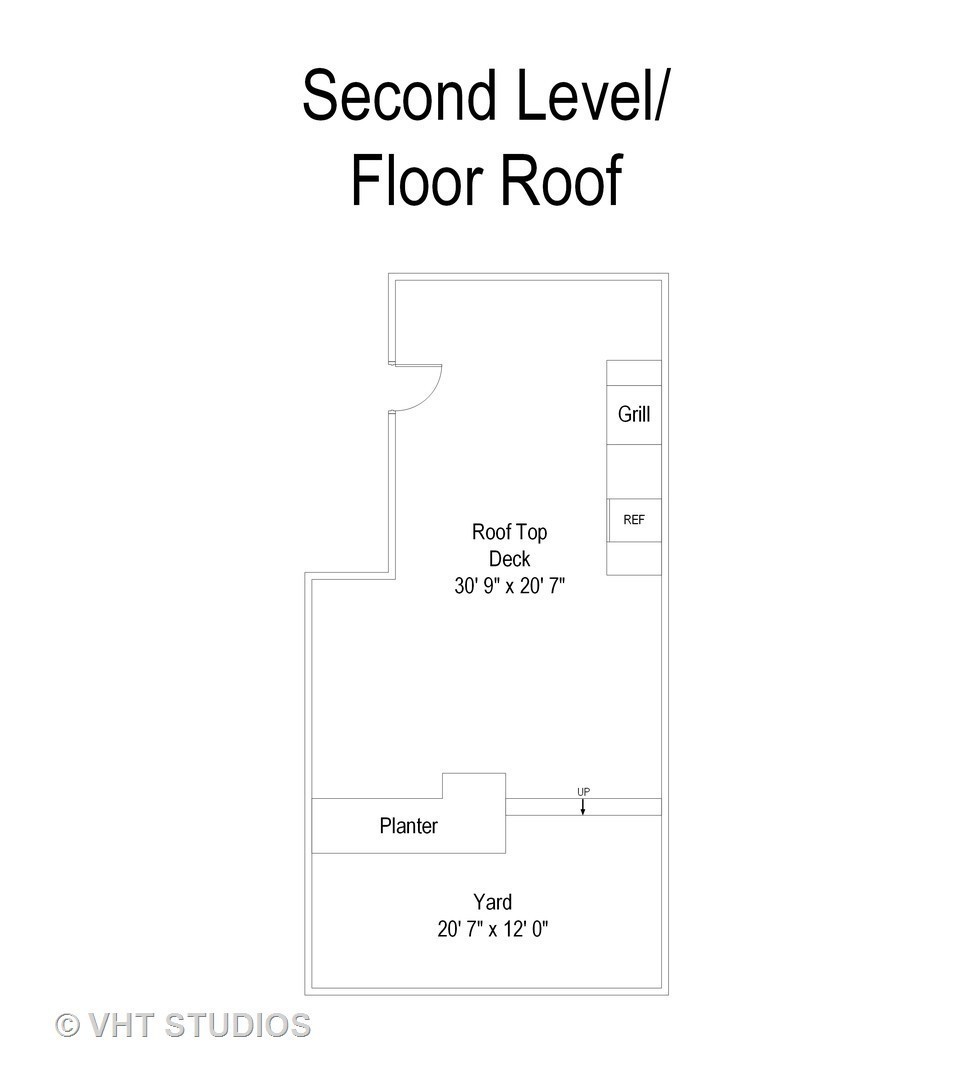 1132 West Adams Street, Unit PHE Chicago, IL 60607 - Photo 23 of 23 a picture of a bench in a white building