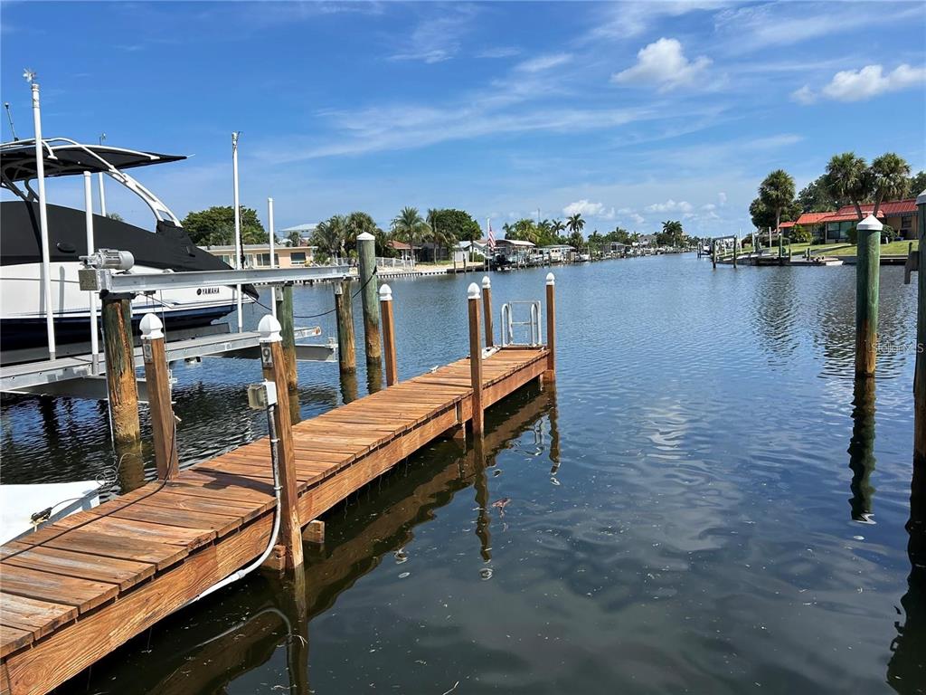 a view of a terrace with chairs