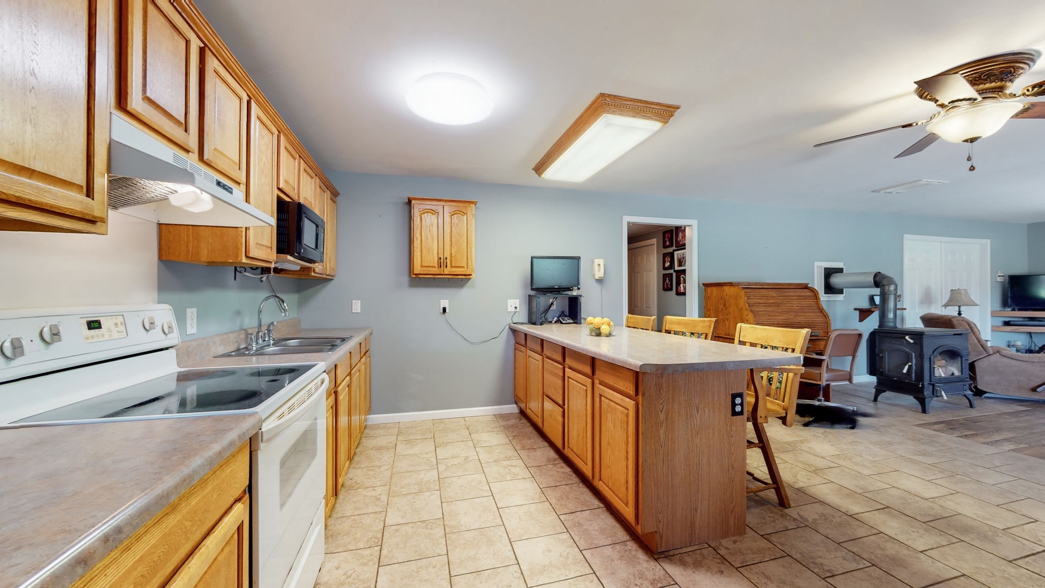 4605 Pyles Road Chapel Hill, TN 37034 - Photo 15 of 28 a kitchen that has a lot of cabinets in it and a sink
