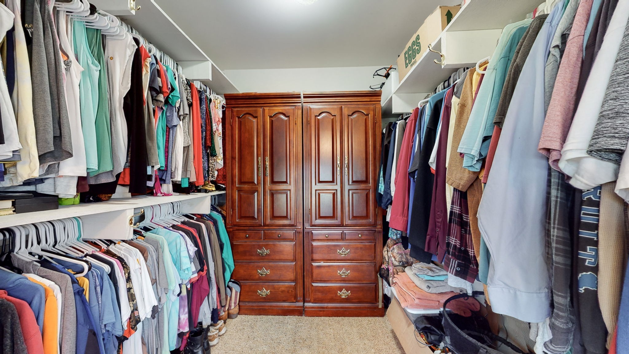 4605 Pyles Road Chapel Hill, TN 37034 - Photo 20 of 28 a view of walk in closet with clothes and shoes