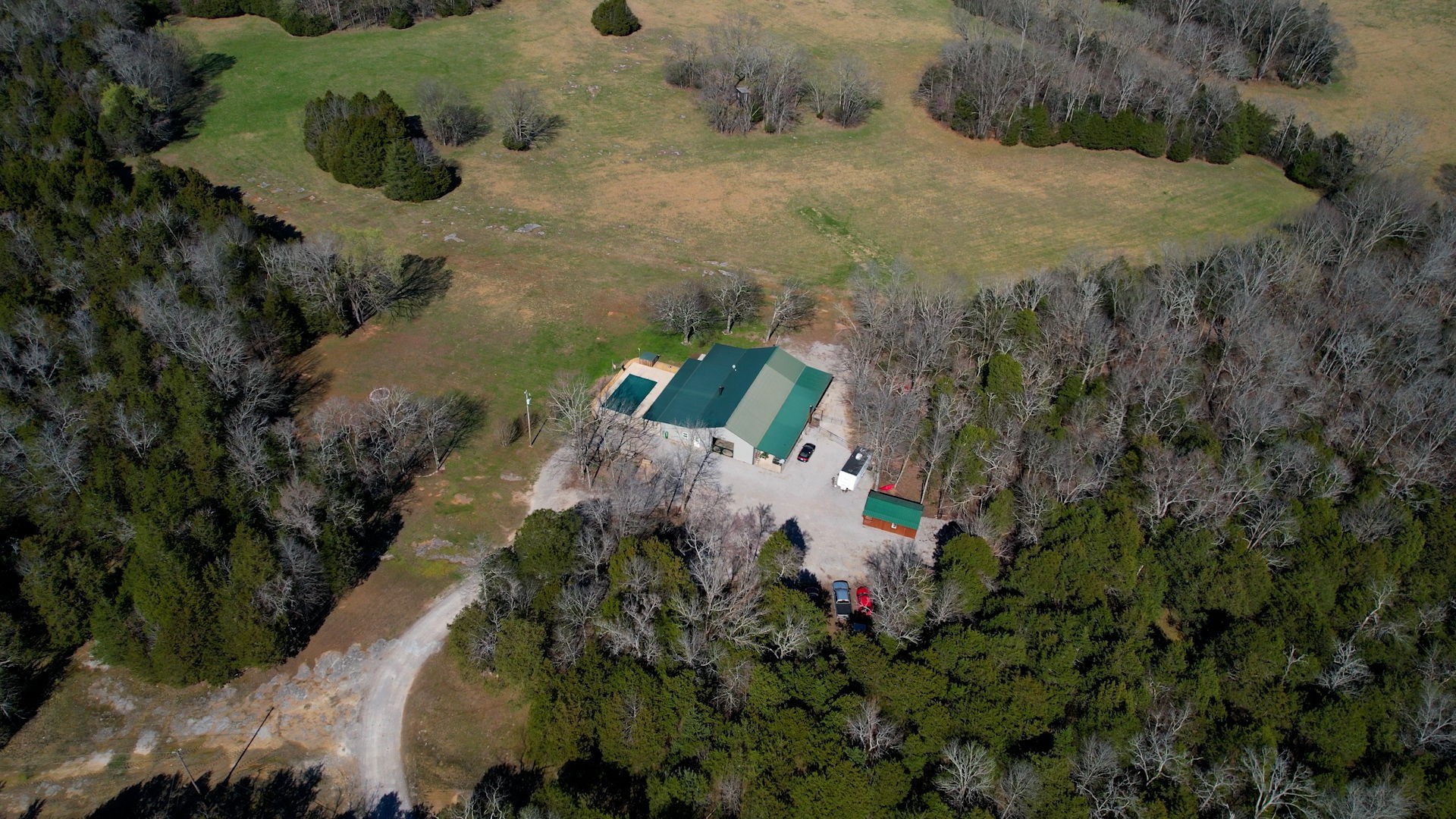 4605 Pyles Road Chapel Hill, TN 37034 - Photo 2 of 28 an aerial view of a house with a yard