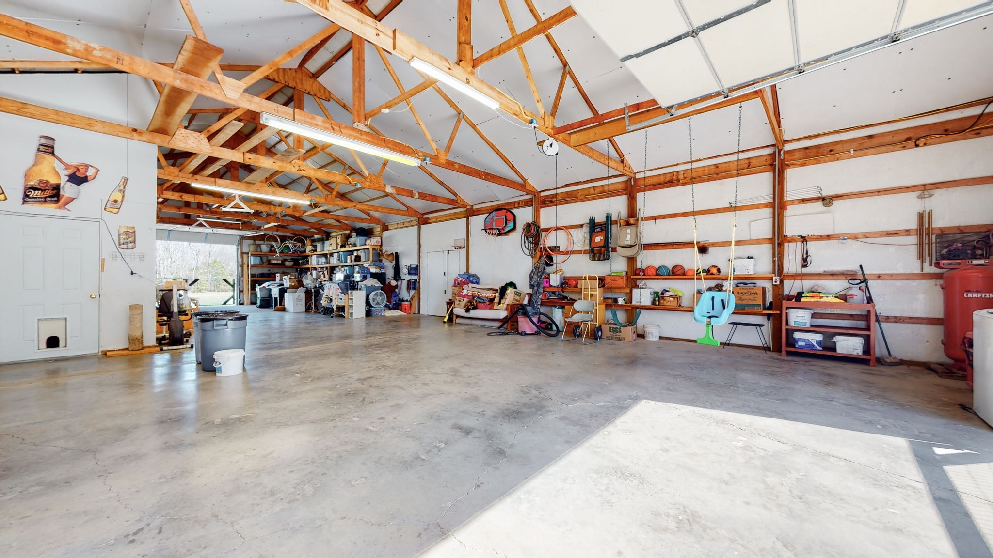 4605 Pyles Road Chapel Hill, TN 37034 - Photo 8 of 28 a view of a garage with furniture and a garage
