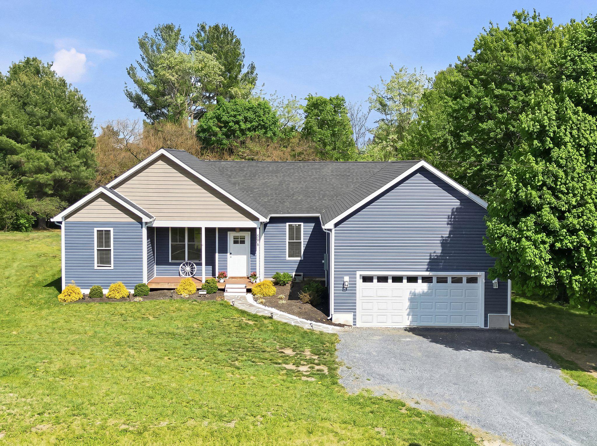 596 Welltown Road Winchester, VA 22603 - Photo 1 of 38 Custom-built rustic farmhouse, private.48 acre lot