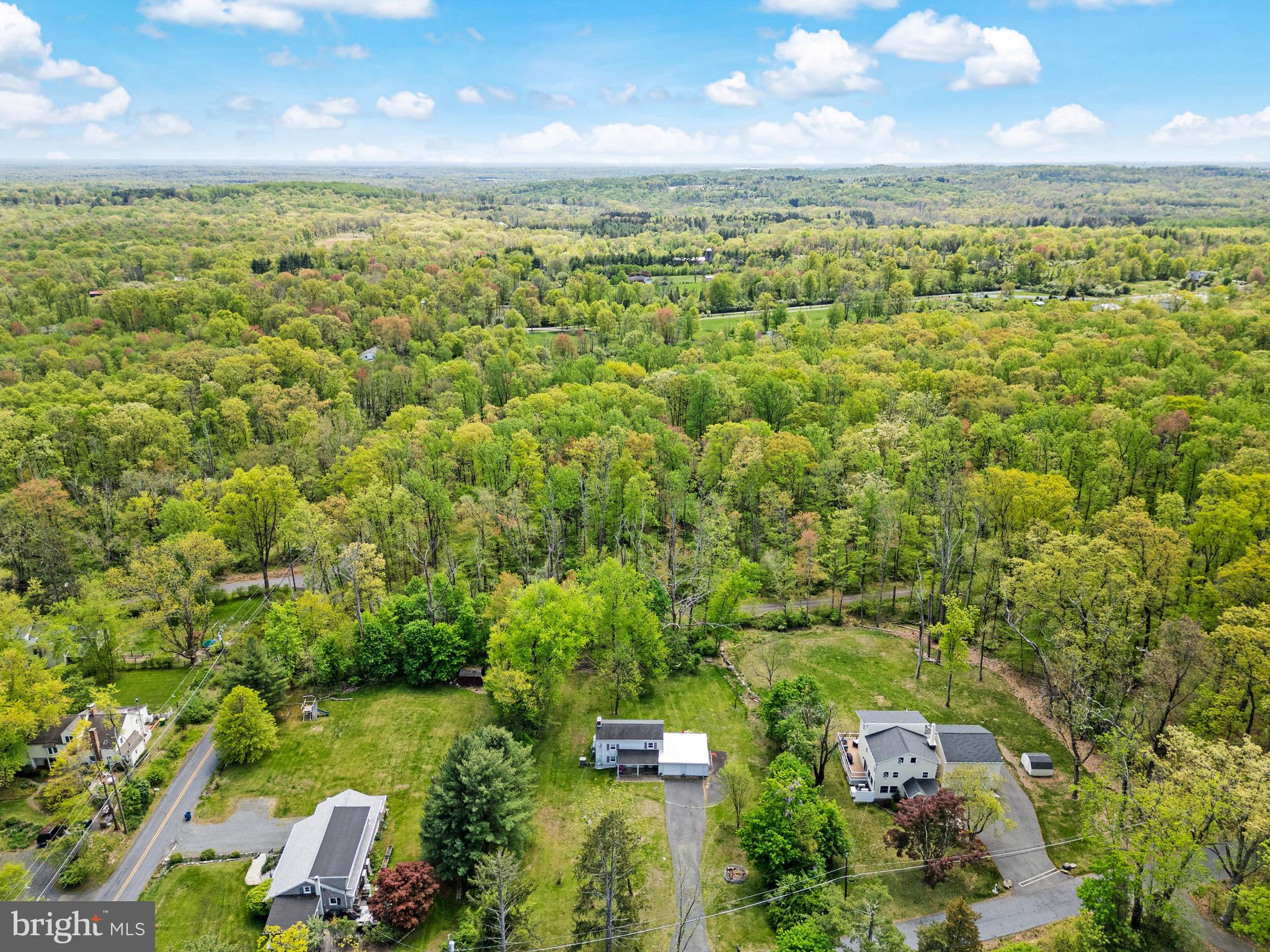 3 Snydertown Road Hopewell, NJ 08525 - Photo 2 of 25 an aerial view of residential houses with outdoor space and trees