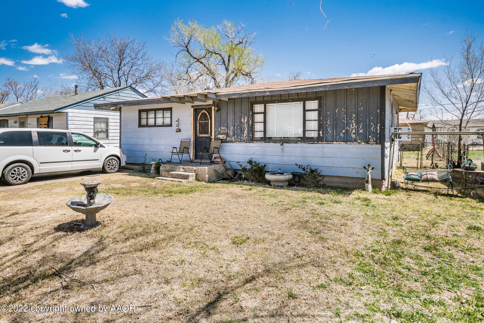 4409 South Travis Street Amarillo, TX 79110 - Photo 14 of 14 a view of a house with a patio