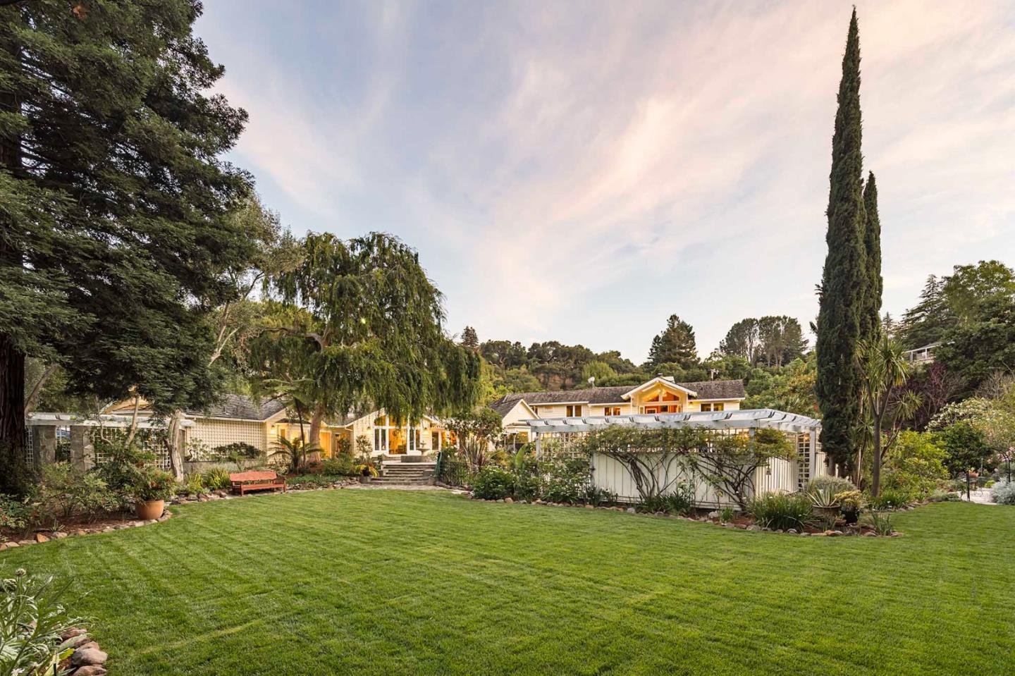 11491 Old Ranch Road Los Altos Hills, CA 94024 - Photo 8 of 52 a view of a green field