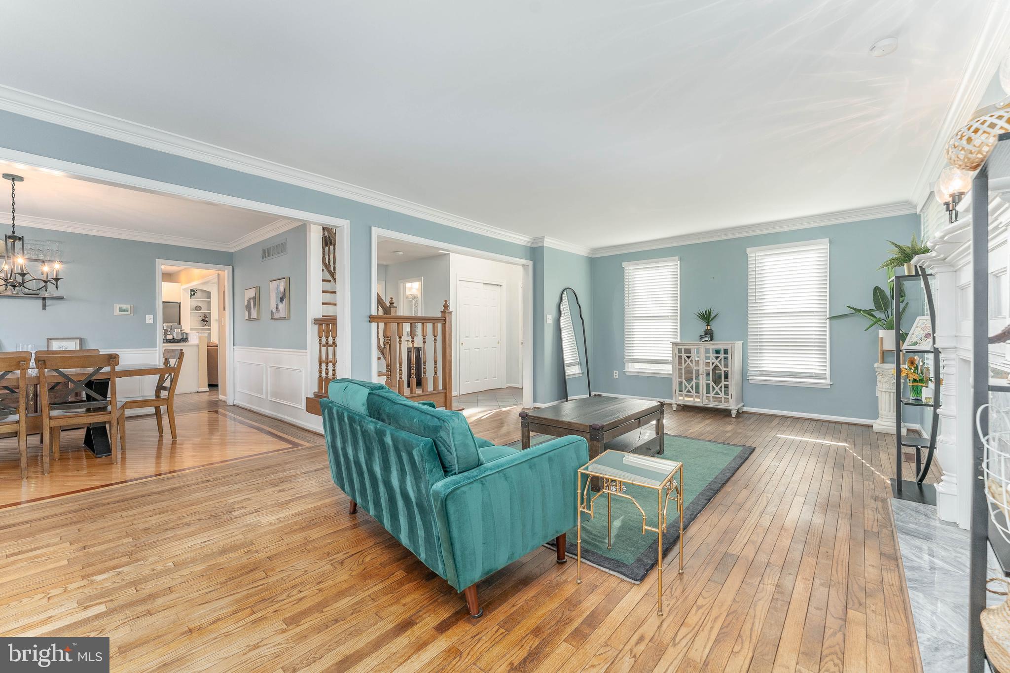 8 Matthews Run Road Chester Springs, PA 19425 - Photo 27 of 80 a living room with furniture and a wooden floor