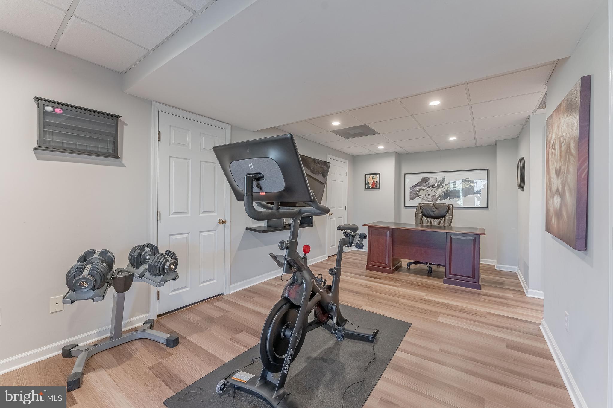 8 Matthews Run Road Chester Springs, PA 19425 - Photo 64 of 80 a view of a room with gym equipment