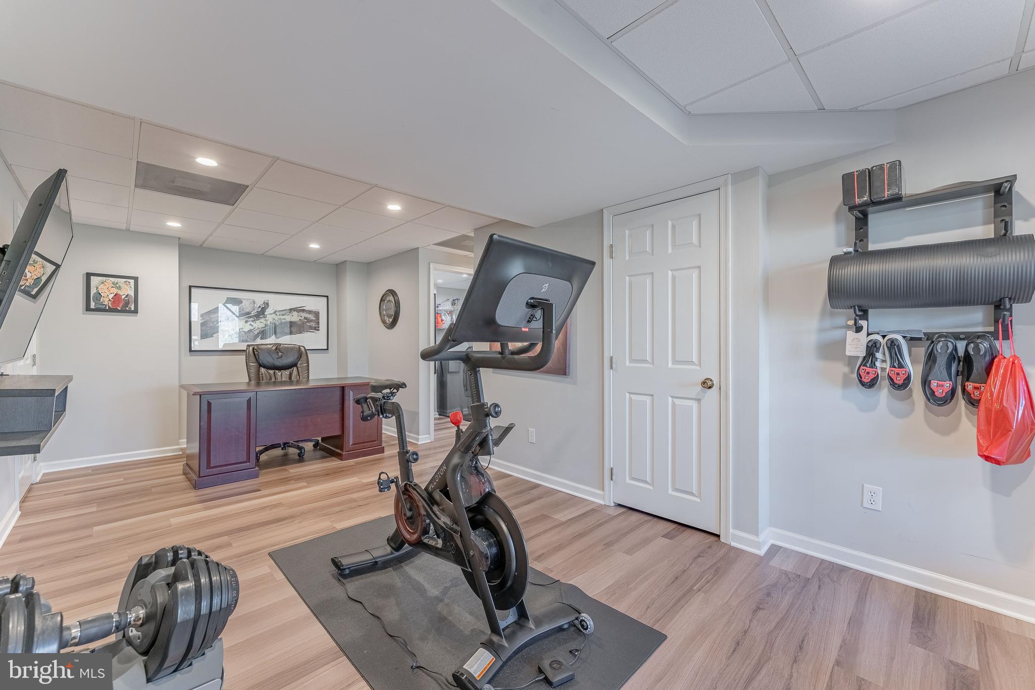 8 Matthews Run Road Chester Springs, PA 19425 - Photo 65 of 80 a view of a room with gym equipment