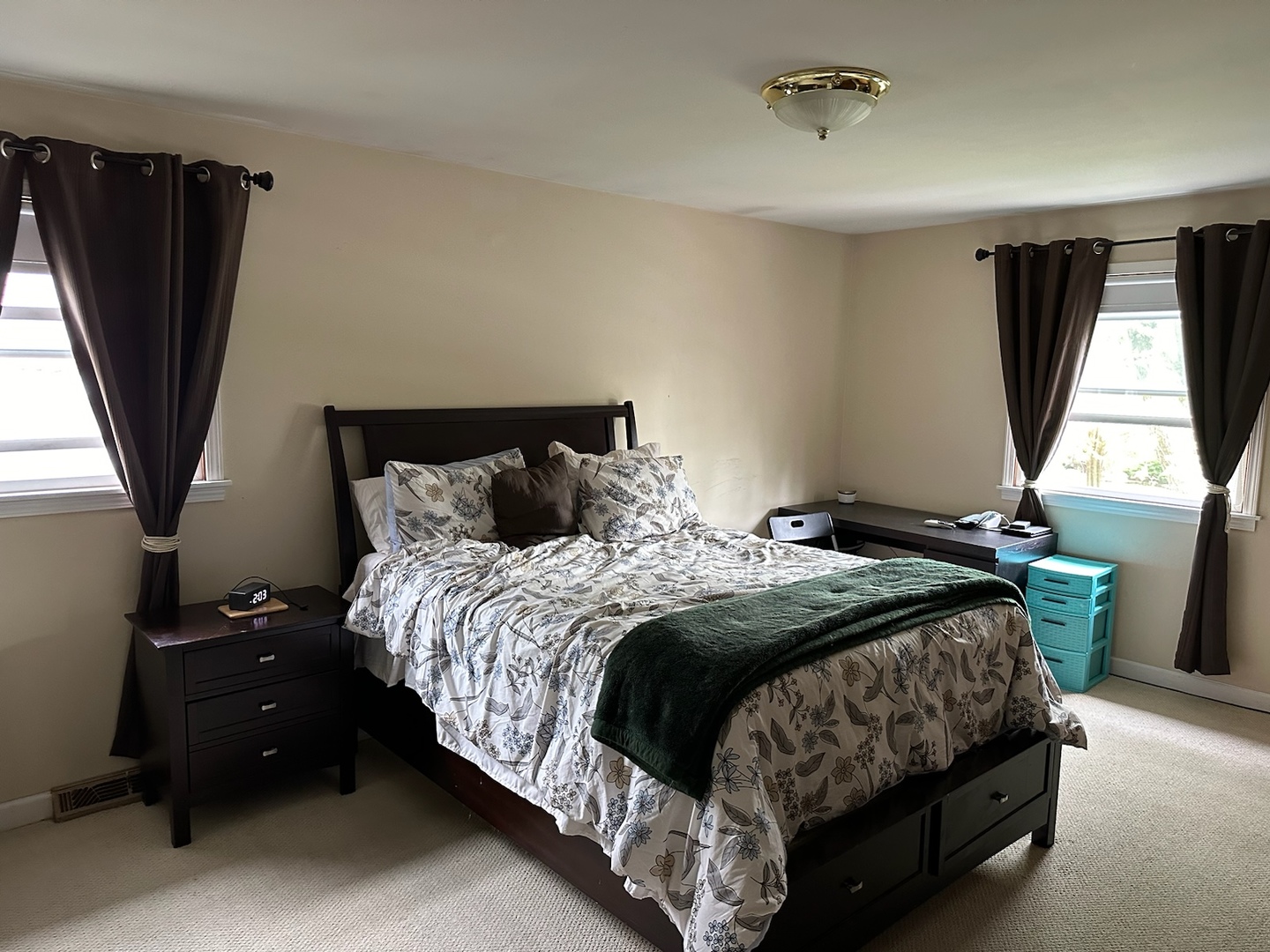 1322 Elder Road Homewood, IL 60430 - Photo 20 of 27 a bed sitting in a bedroom next to a window